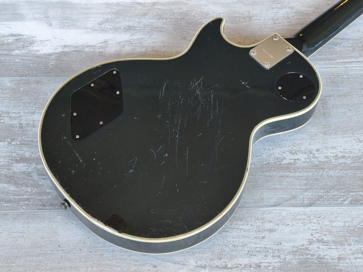 1974 Greco Japan EG-380B Les Paul Custom (Ebony)