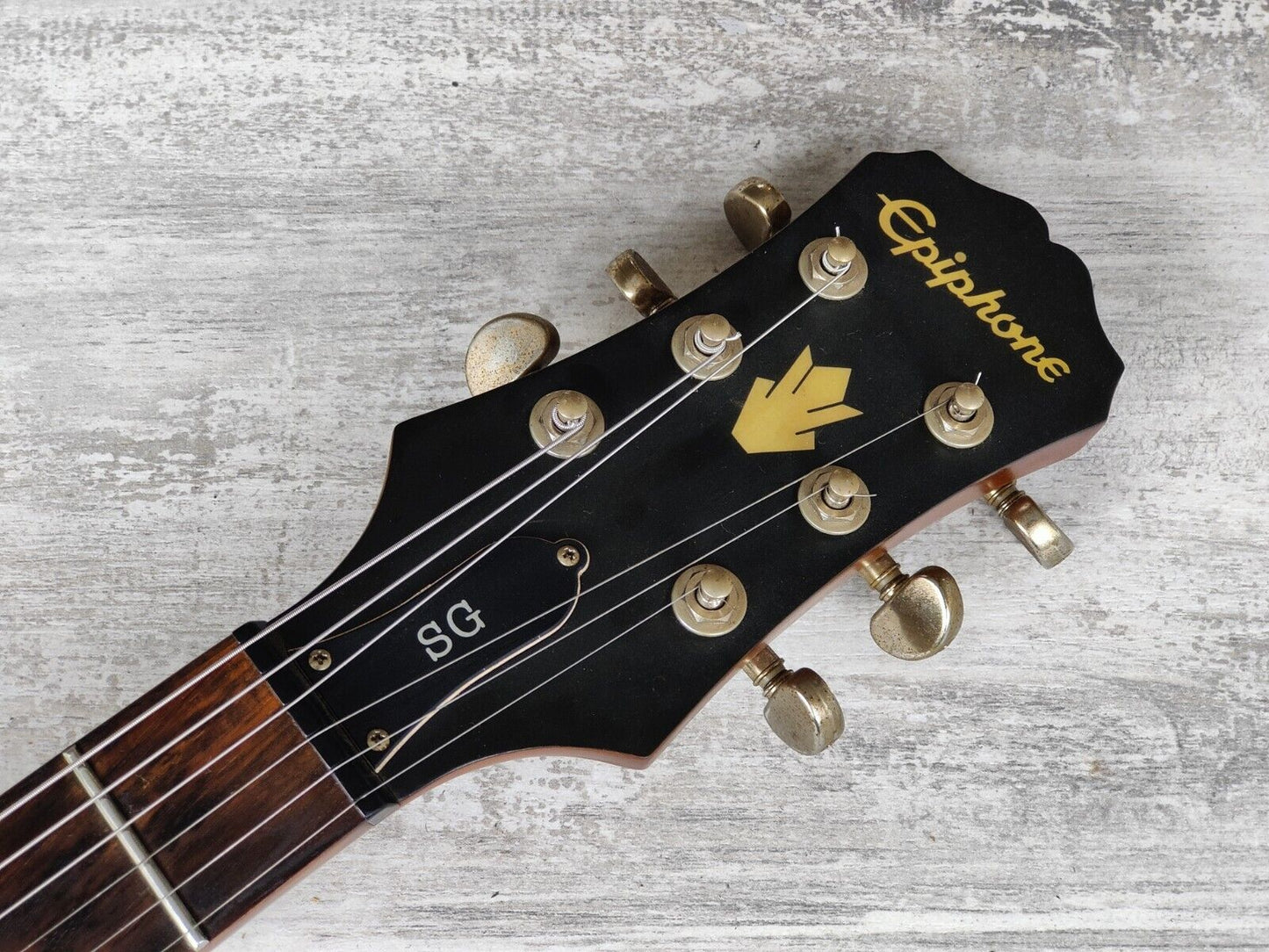 2014 Epiphone SG Double Cutaway (Worn Brown)