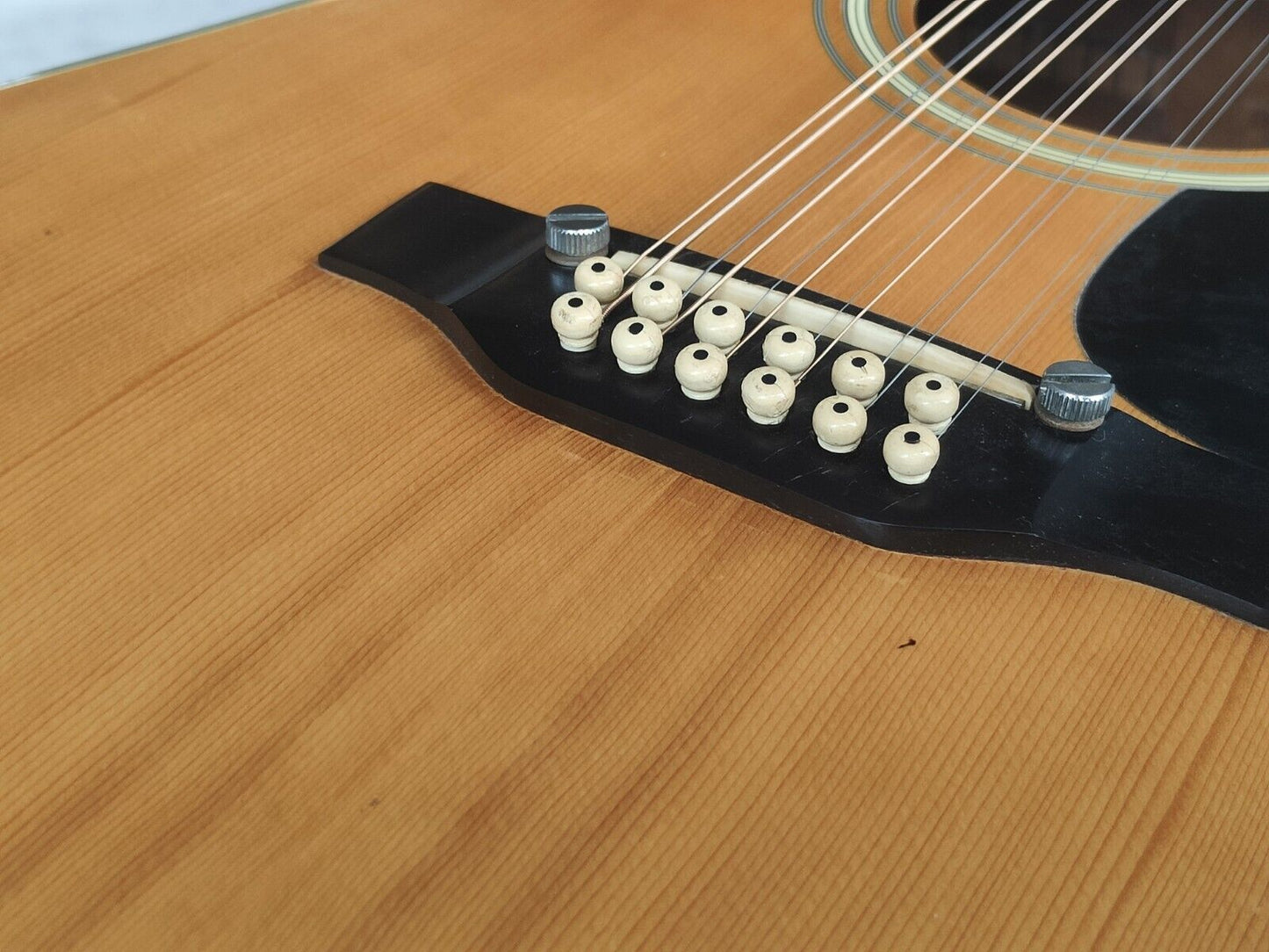 1970's Unknown Japanese Vintage 12-String Acoustic Guitar (Natural)
