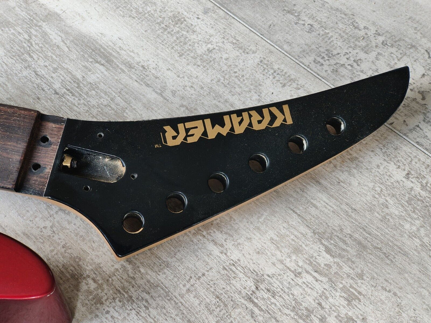 1990's Kramer Japan (by Tokai) LH Left Handed NOS Stratocaster Body/Neck (Red)