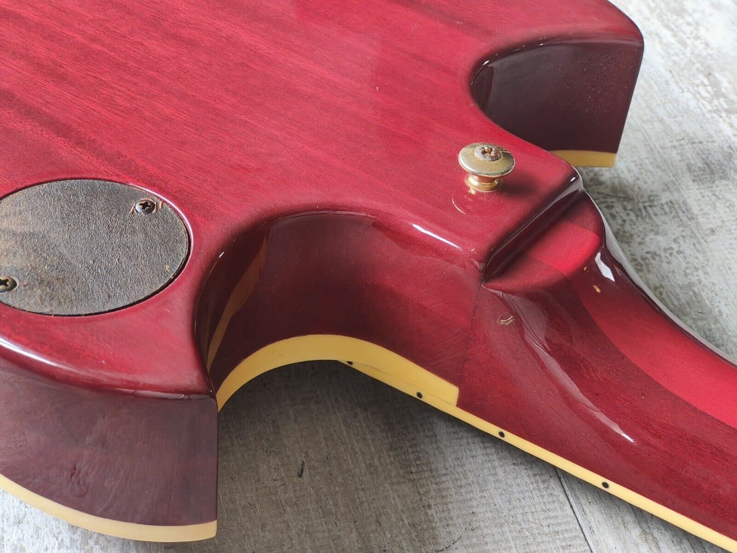 1980 Yamaha Japan SG-1000 Double Cutaway (Cherry Sunburst)