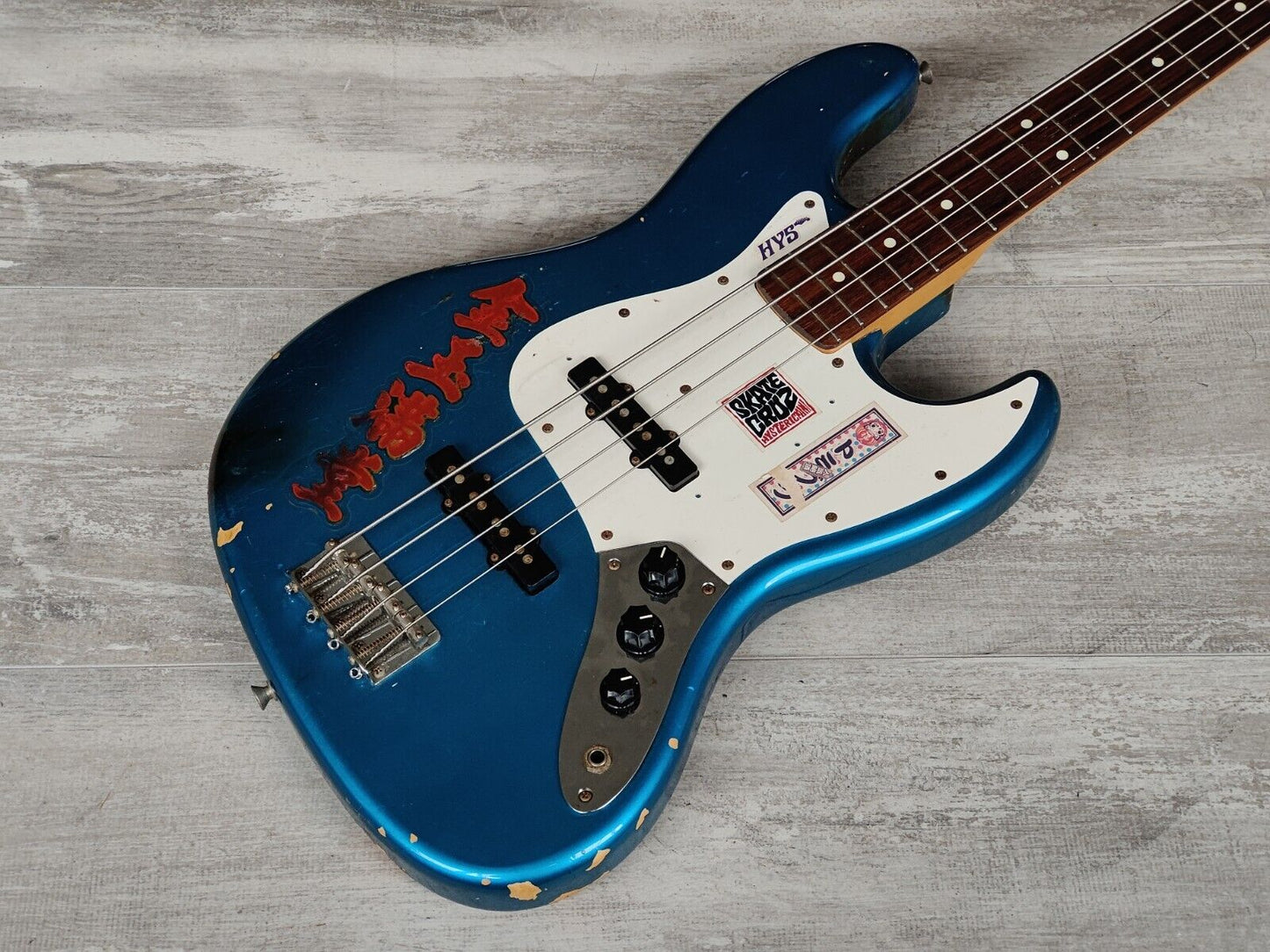 1993 Fender Japan Jazz Bass Standard (Lake Placid Blue)