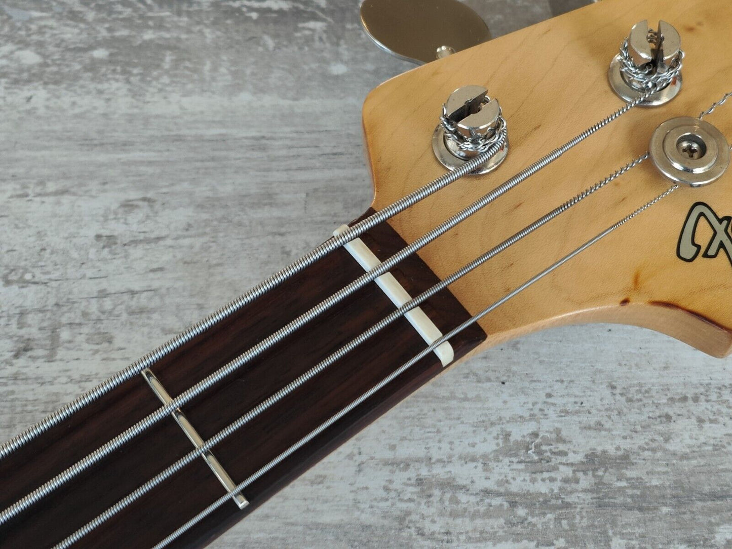 1992 Fender Japan Jazz Bass Standard (Lake Placid Blue)