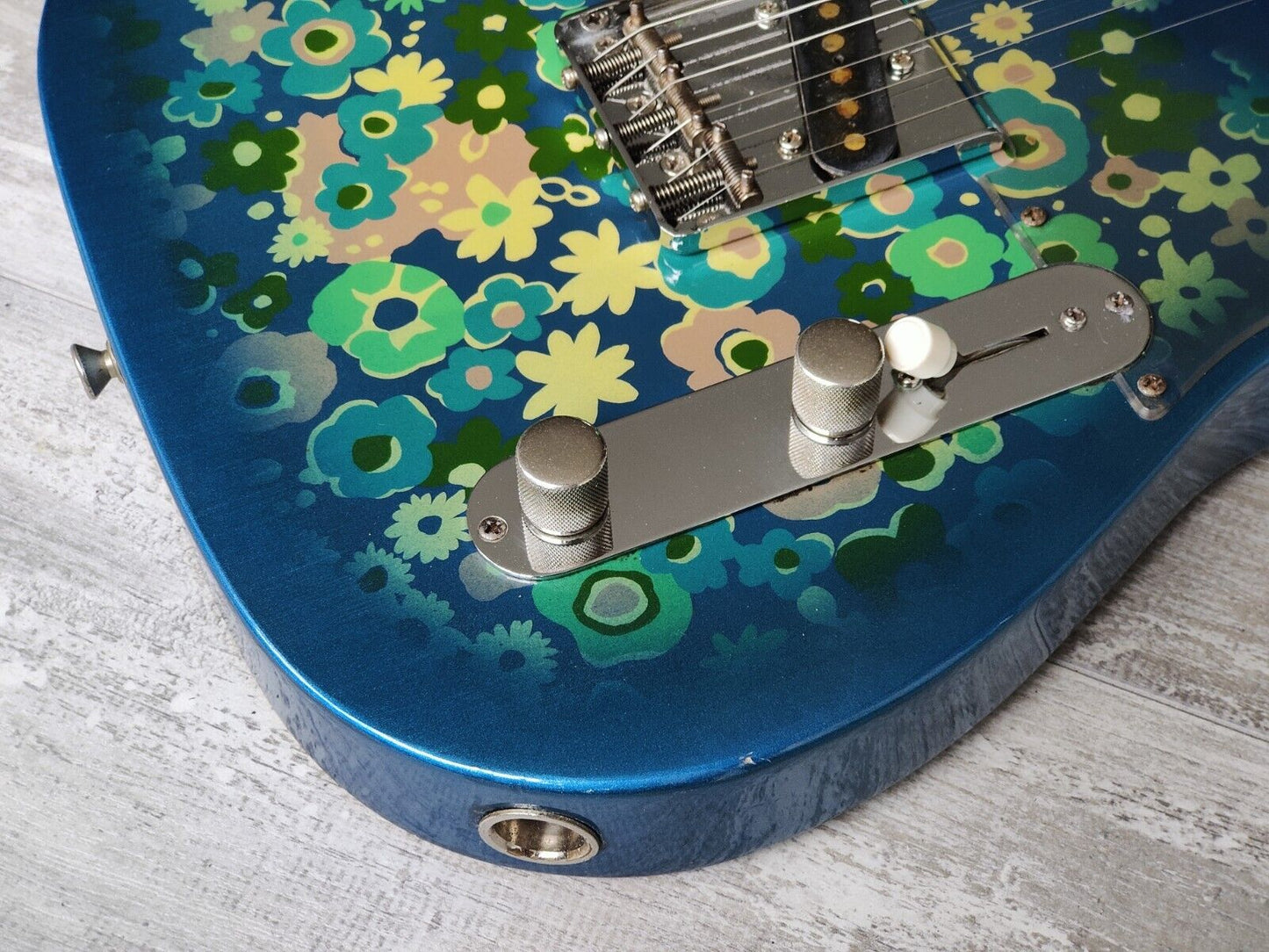 1987 Tokai Japan TE-70PR Blue Flower Telecaster