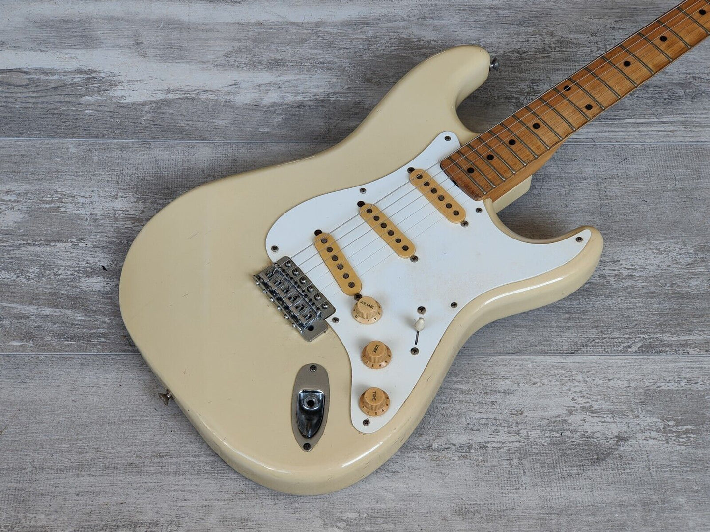 1977 Tokai Japan ST-50 '58 Reissue Springy Sound Stratocaster (Vintage White)