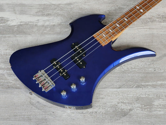 2000's BC Rich Mockingbird Bass (Blue)