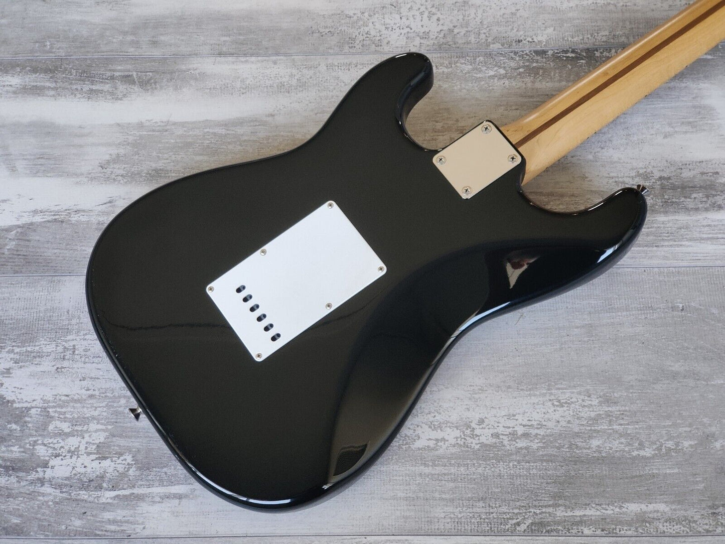 1993 Squier Japan "Silver Series" Stratocaster (Black)