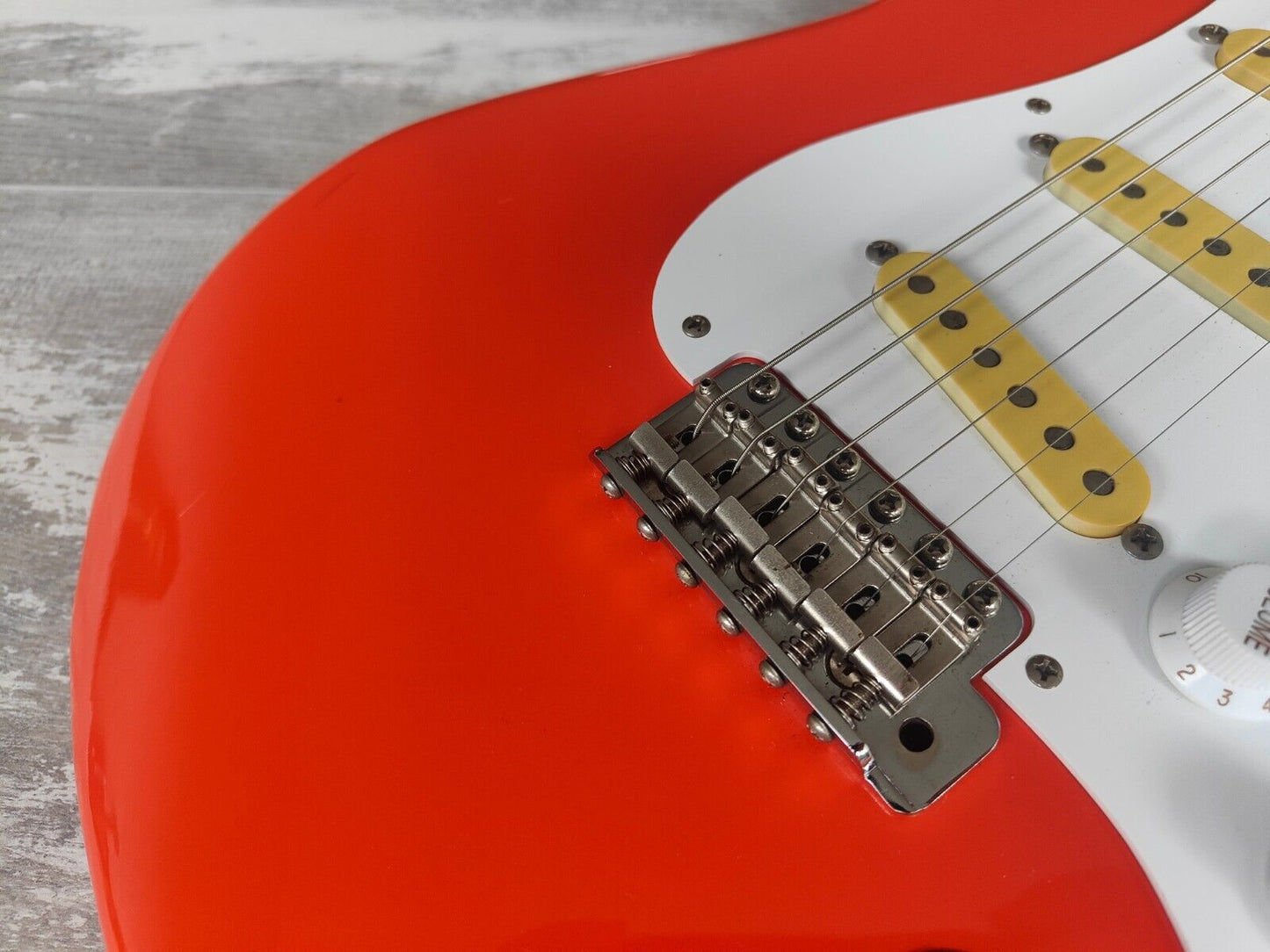 1983 Squier Japan SST-30 JV Series Vintage Stratocaster (Orange)