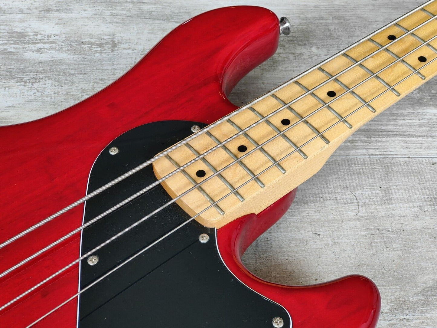 2015 Squier Dimension IV Bass (Red)