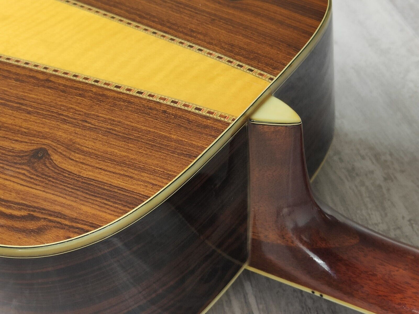 1980's Morris Japan W-40 Acoustic Guitar (Natural) W/Case