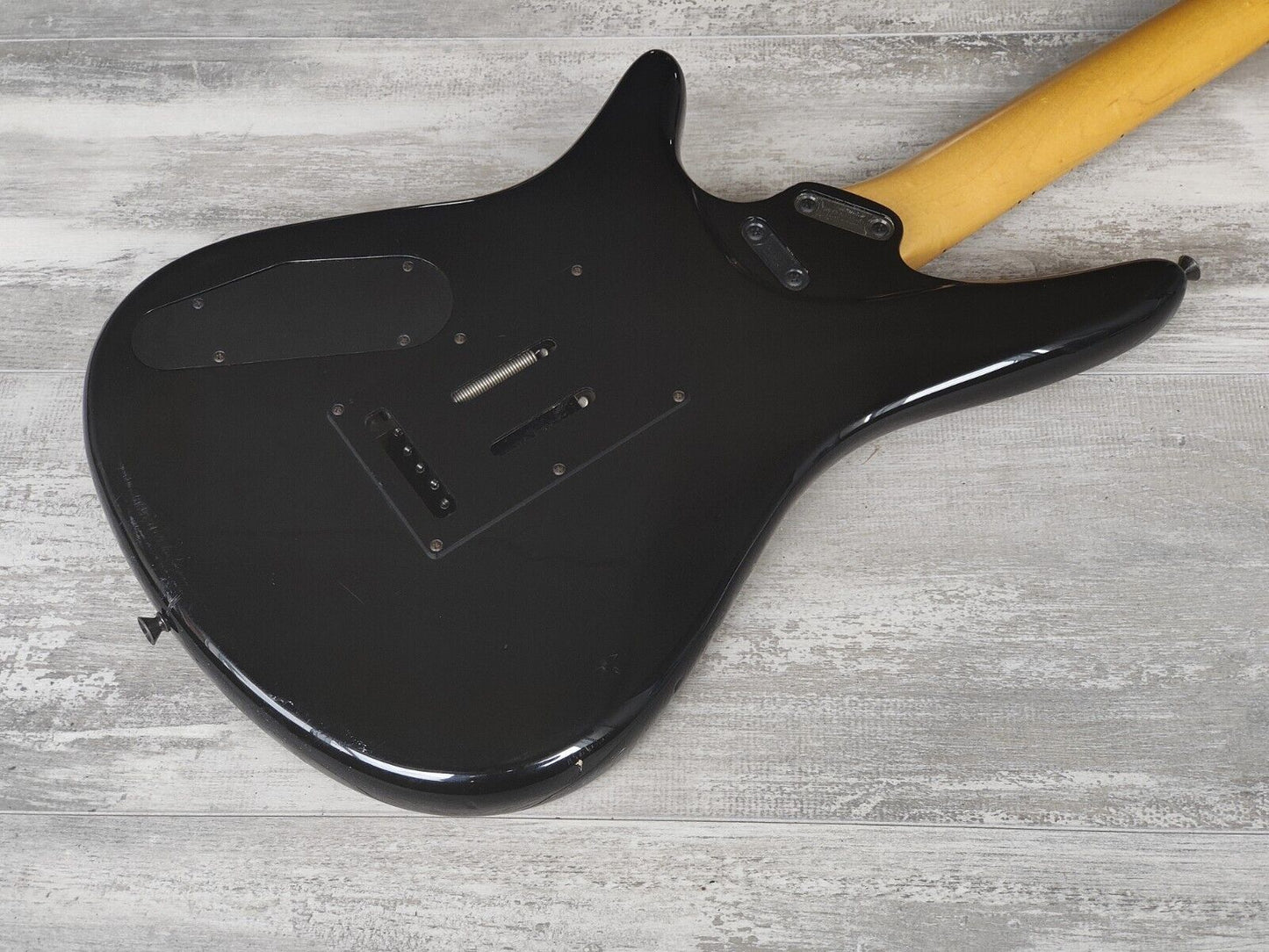 1989 Yamaha Japan MG-M2G Neon Special Edition Electric Guitar (Purple Neon)