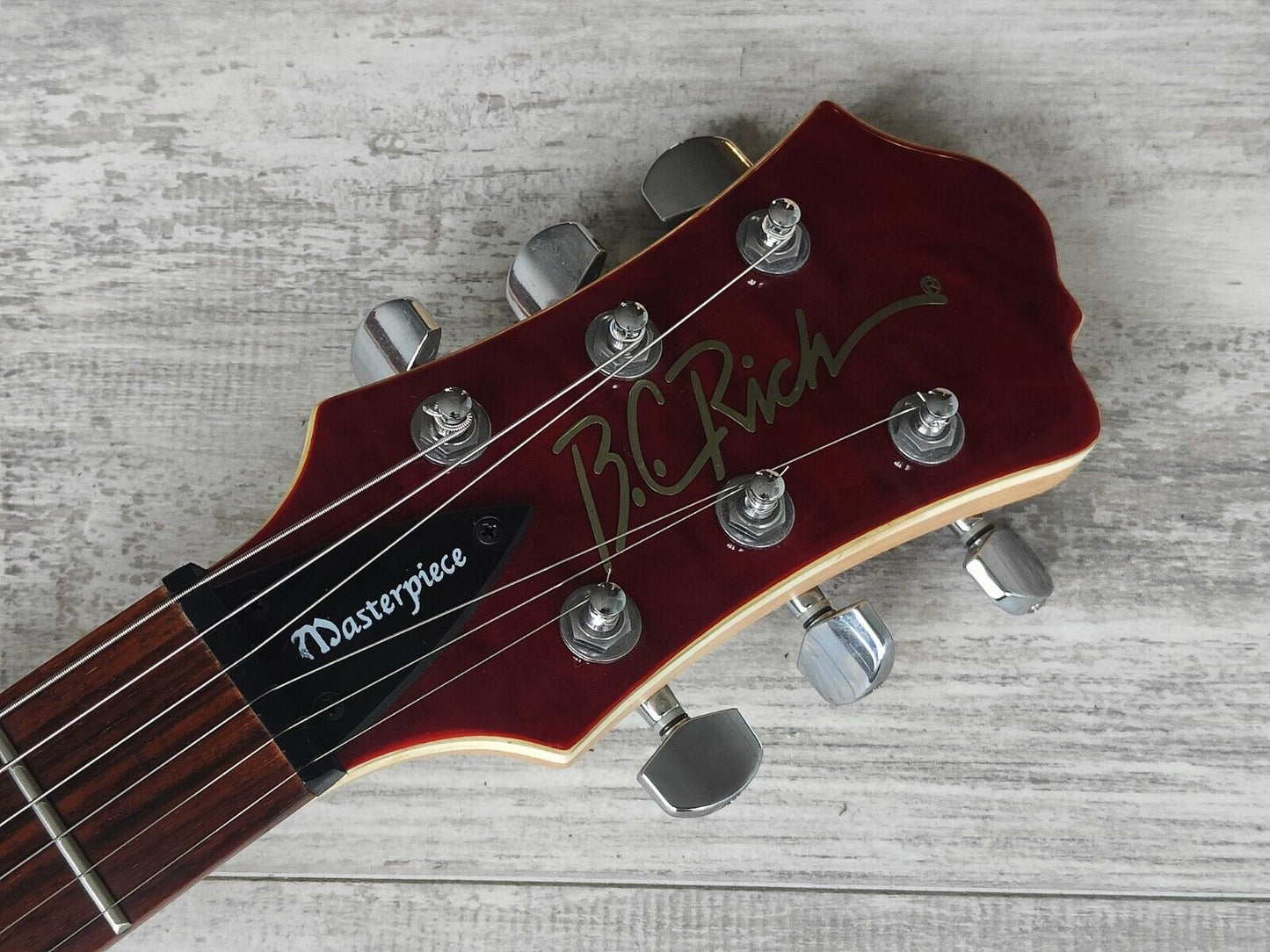 2001 BC Rich Masterpiece Mockingbird (Red Quilt)