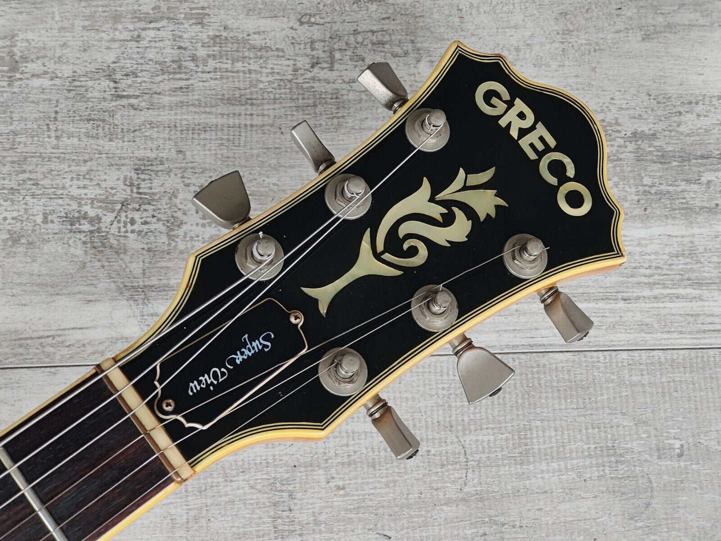 1979 Greco Japan SV-800 Super View Semi Hollowbody (Natural Flame)