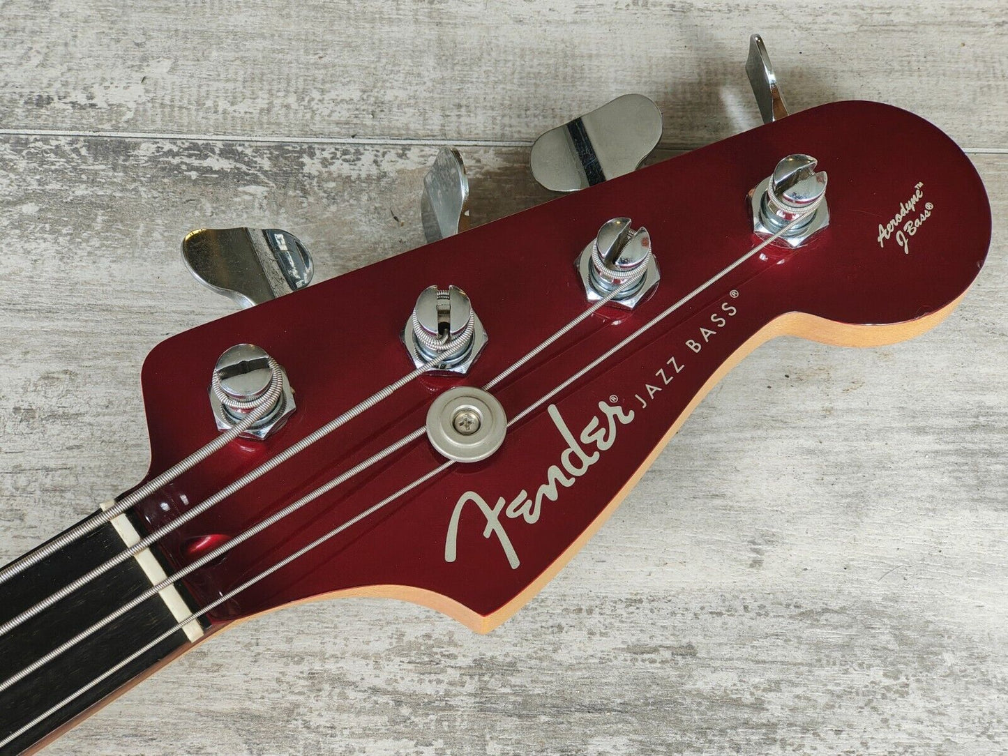 2010 Fender Japan Aerodyne PJ Jazz Bass w/Bartolini's (Old Candy Apple Red)