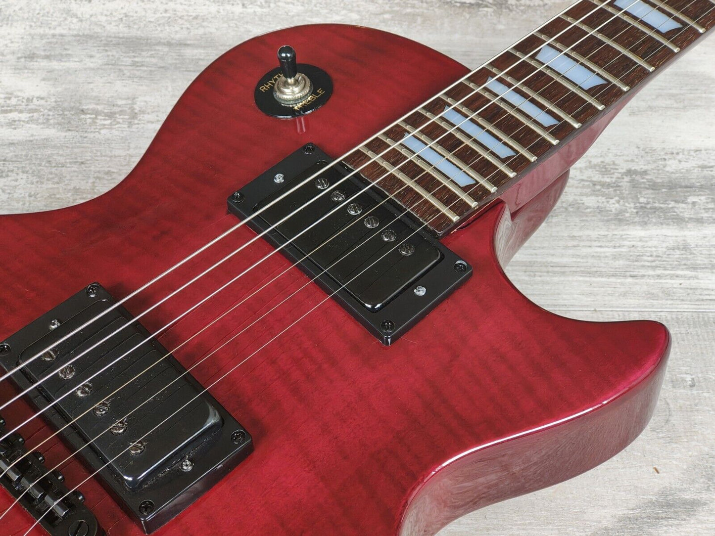 1995 Tokai ALS Series Love Rock Les Paul Studio (Black/Red)