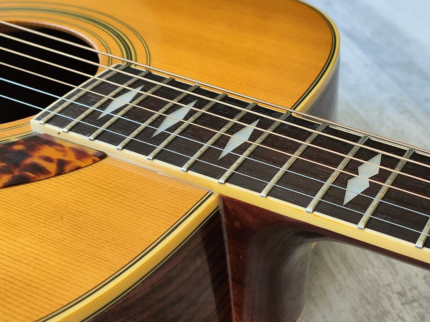 1985 Yamaha N-500 Japanese Vintage Acoustic Guitar (Natural)