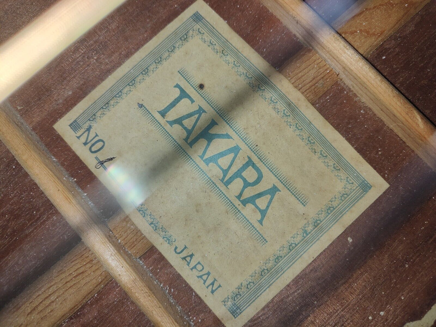 1970's Hotta (by Takara) Hummingbird Japanese Vintage Acoustic Guitar (Natural)