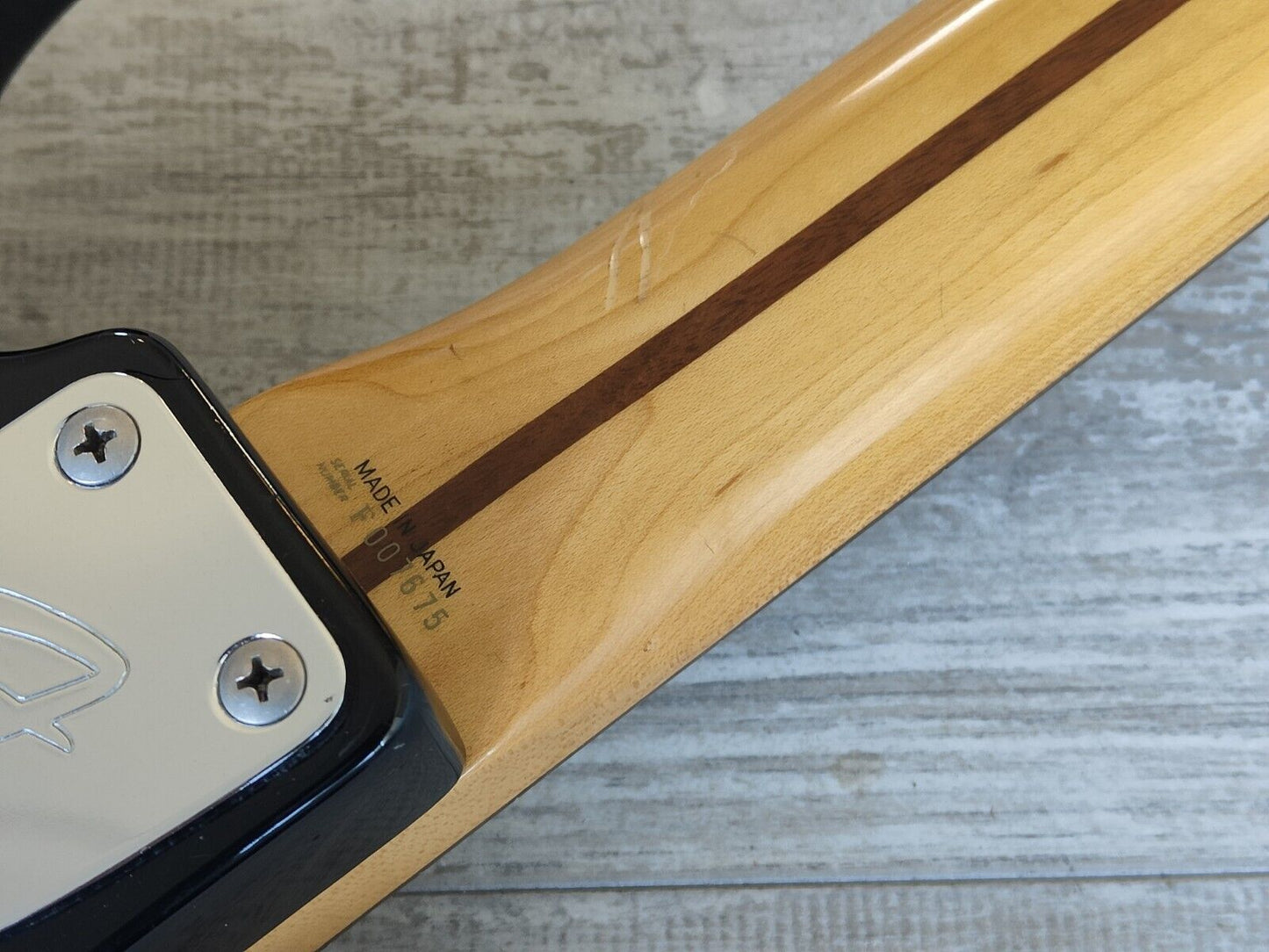 1986 Fender Japan ST72-55 LH Left Handed '72 Reissue Stratocaster (Black)