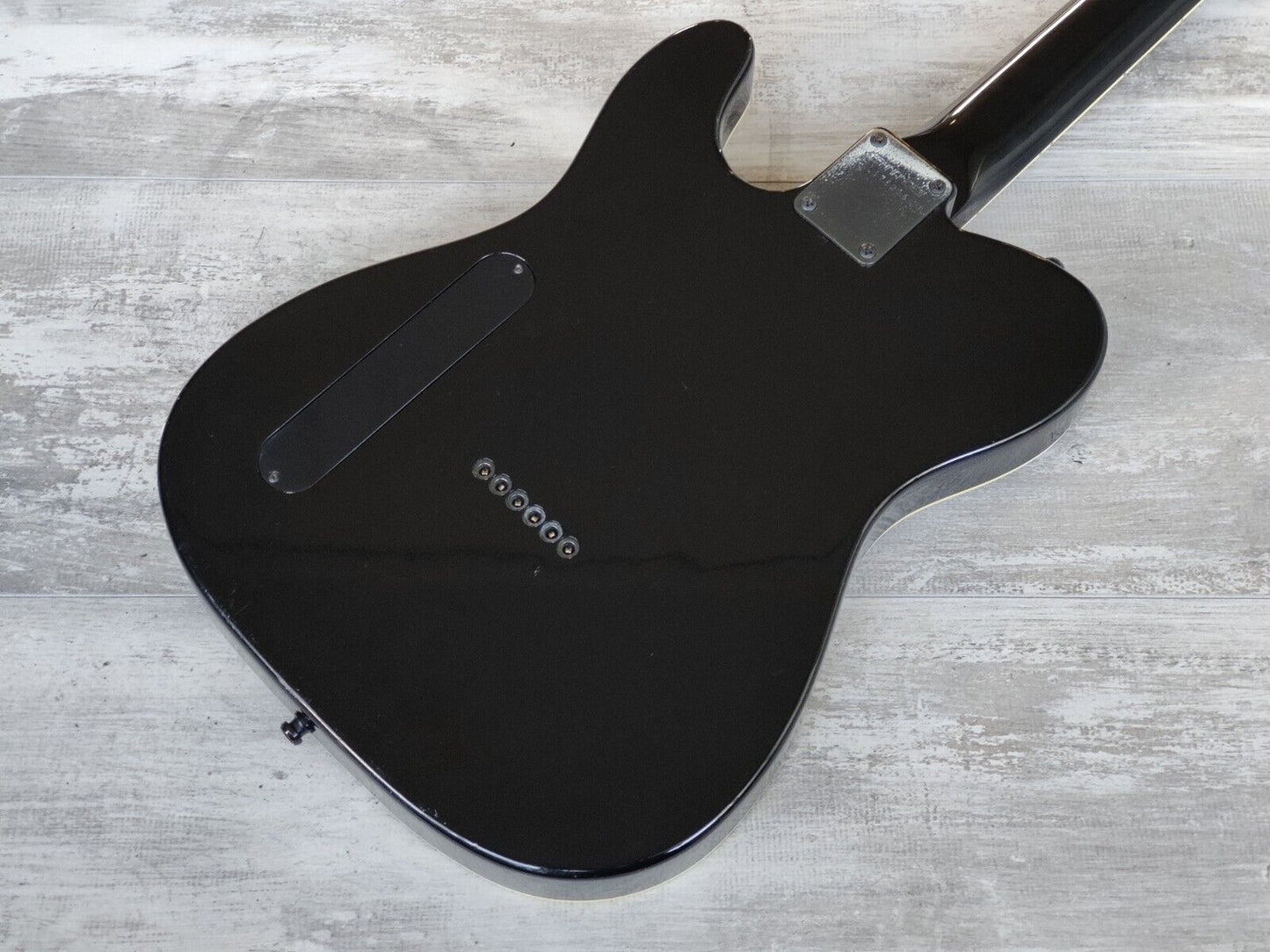 1989 Fernandes Japan TEJ-70 Contemporary Telecaster w/EMG's (Black)