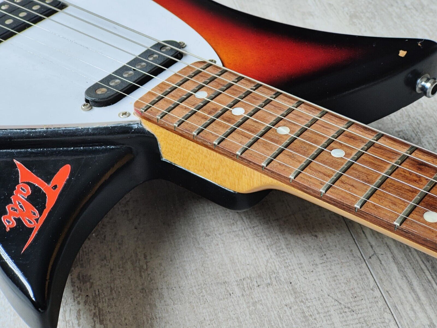 Tokai Japan Talbo w/Wood Body (Sunburst)