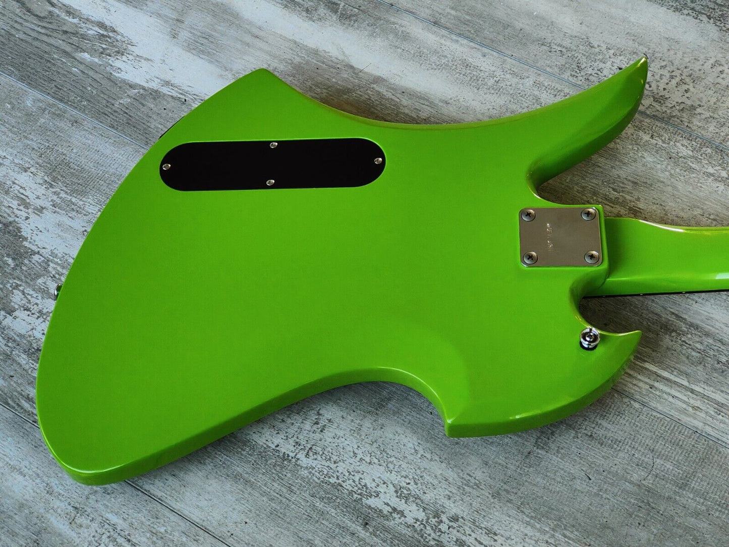 1985 BC Rich Japan NJ Series RMG-0 Mockingbird (Refinished Kermit Green)