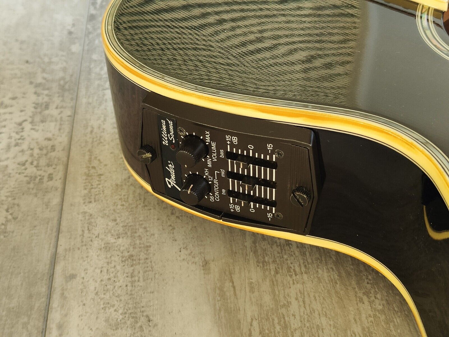 1986 Fender Japan PW-1 Phoenix Electric Acoustic Guitar