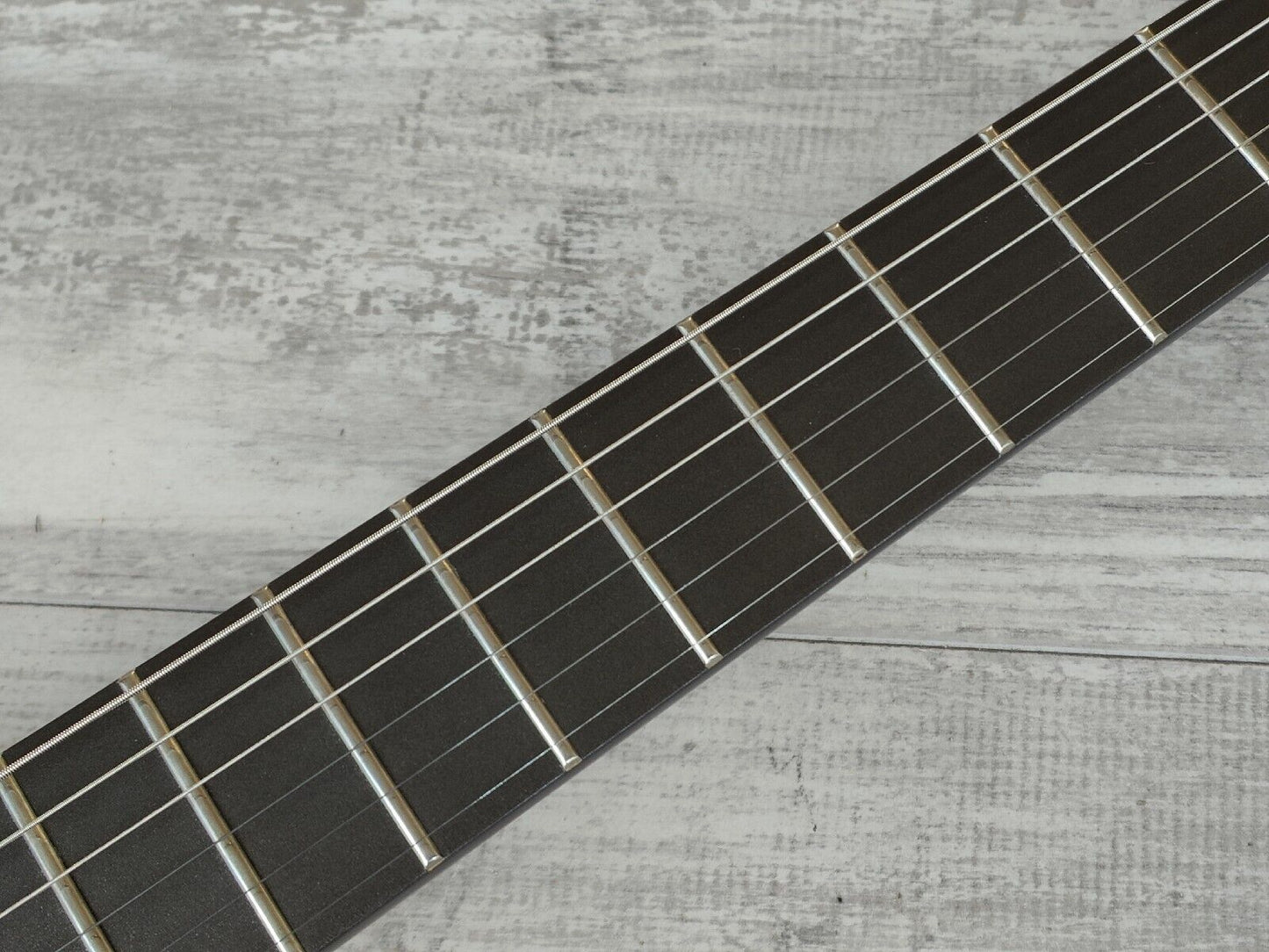 Gundam (by ESP Japan) EFSF Beam Raygun Guitar (Grey)