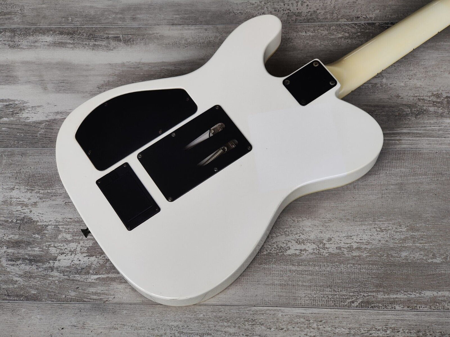 1995 Fernandes Japan BT-115S Buck Tick Model TEJ Telecaster w/Sustainer (White)