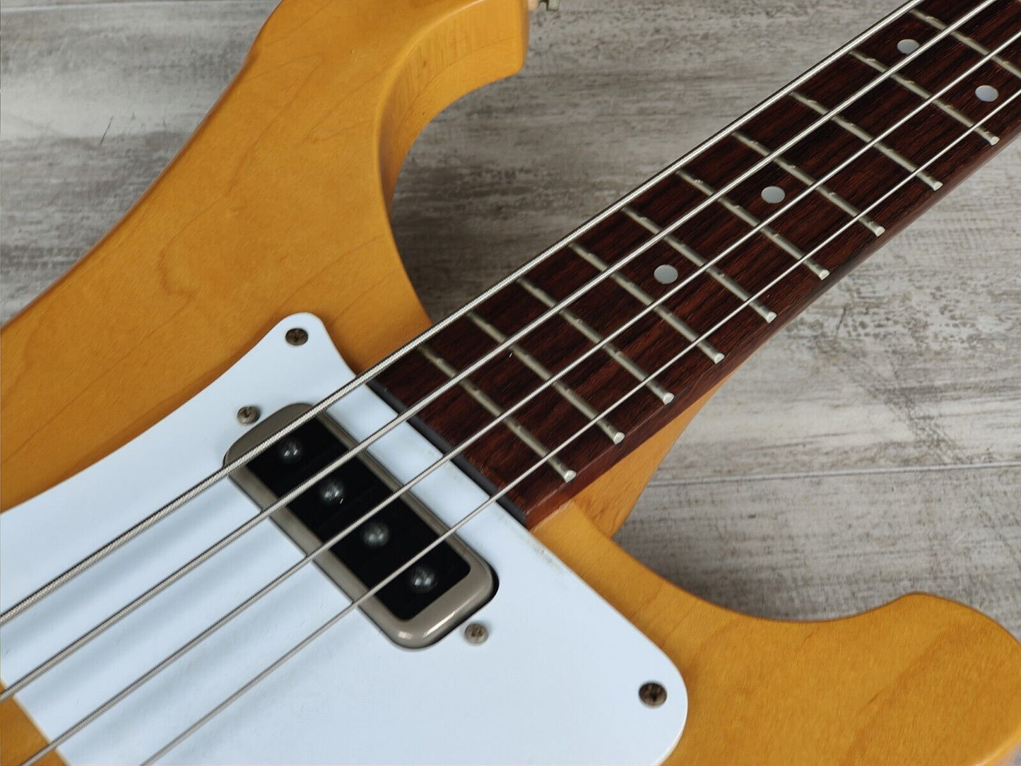 1985 Greco Japan PMB70 "Rock History Series" Electric Bass (Natural)