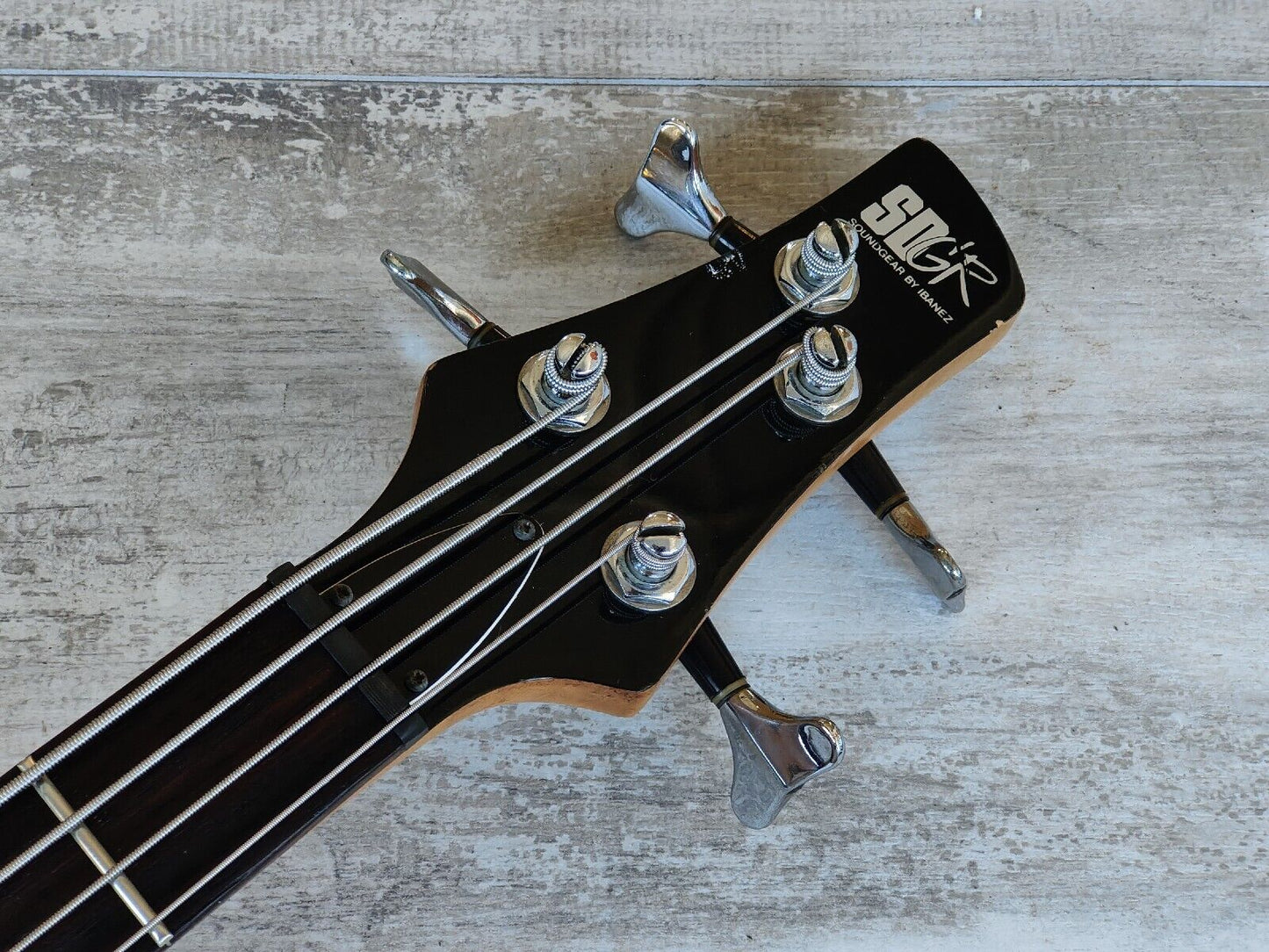 1993 Ibanez Japan SR-400 SDGR Soundgear Bass (Black)