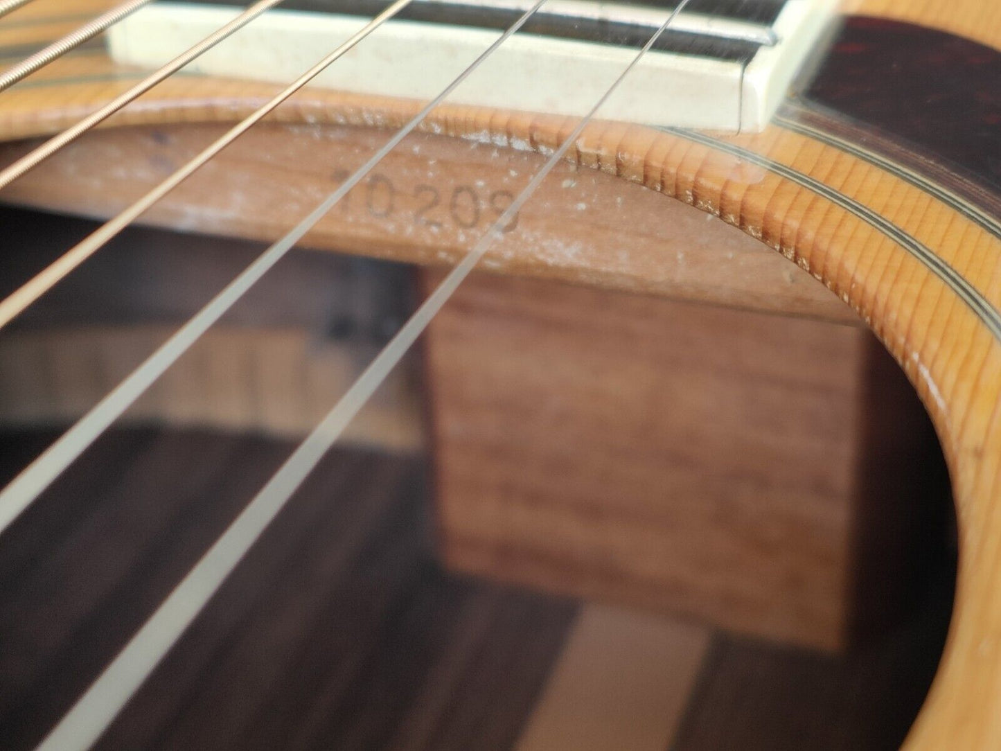 1981 Yamaha L-6 Japanese Vintage Acoustic Dreadnought Guitar (Natural)