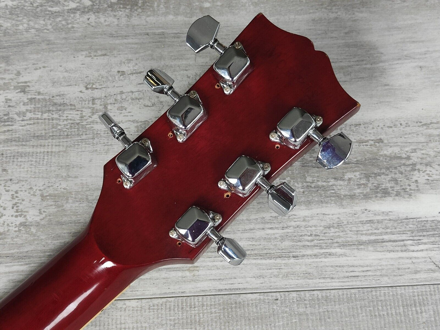 1970's Morris WD-30 Dove Japanese Vintage Acoustic Guitar (Cherry Sunburst)