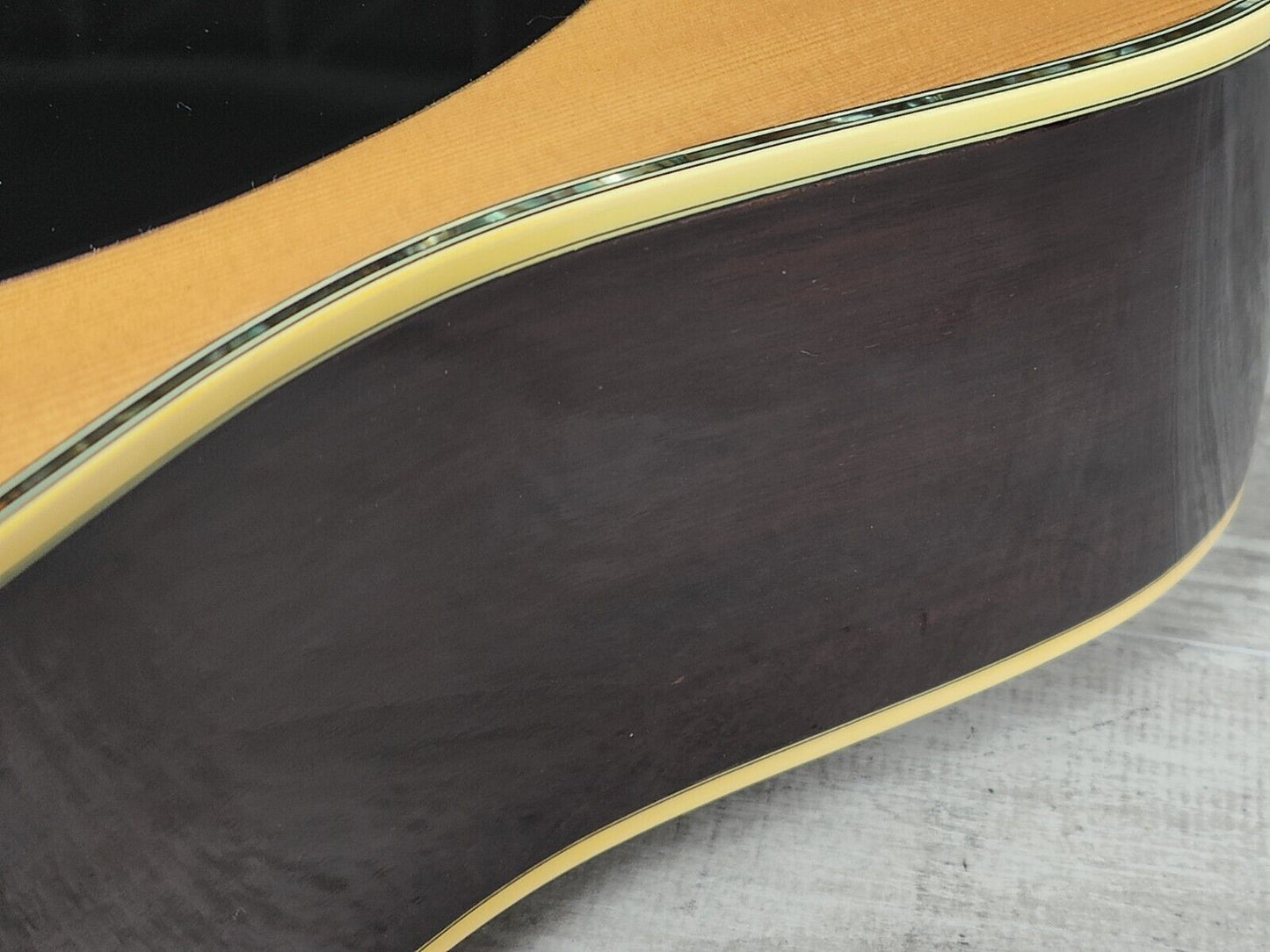 1980 Morris BW-50 Japanese Vintage 9-String Acoustic Dreadnought (Natural)