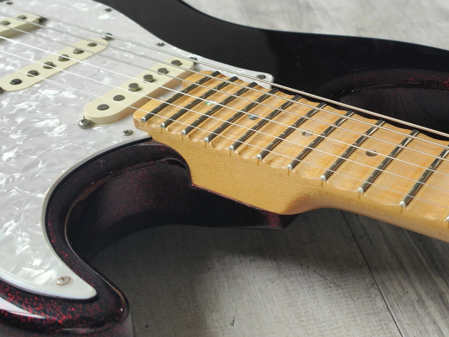 2006 ESP Japan Custom Scalloped Snapper Stratocaster (Takayoshi Ohmura)