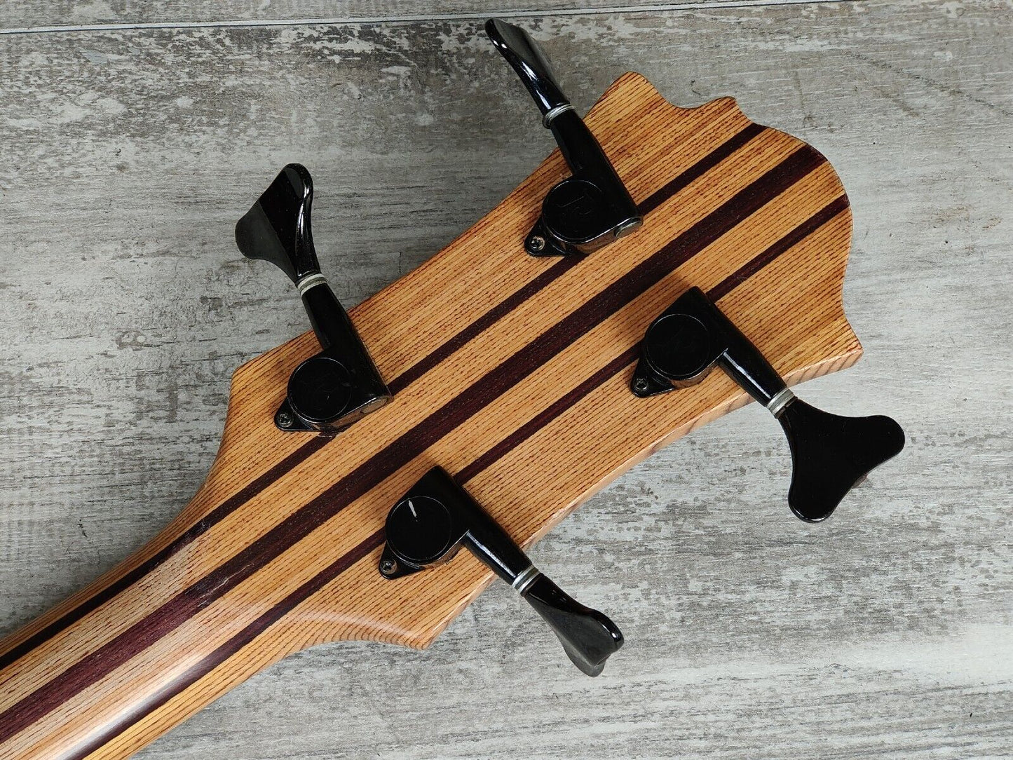 1980's BC Rich Japan NJ Series MB-857 Mockingbird Bass (Black)