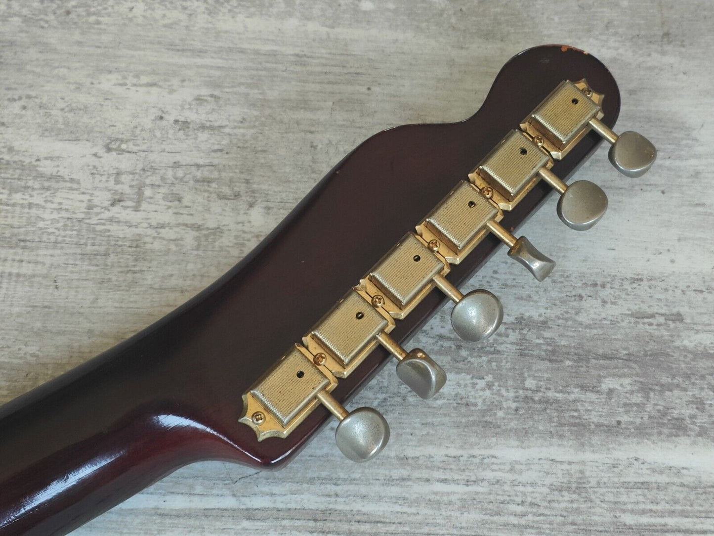 1980's Moon PGM Japan Custom Order Telecaster (Burgandy Walnut)