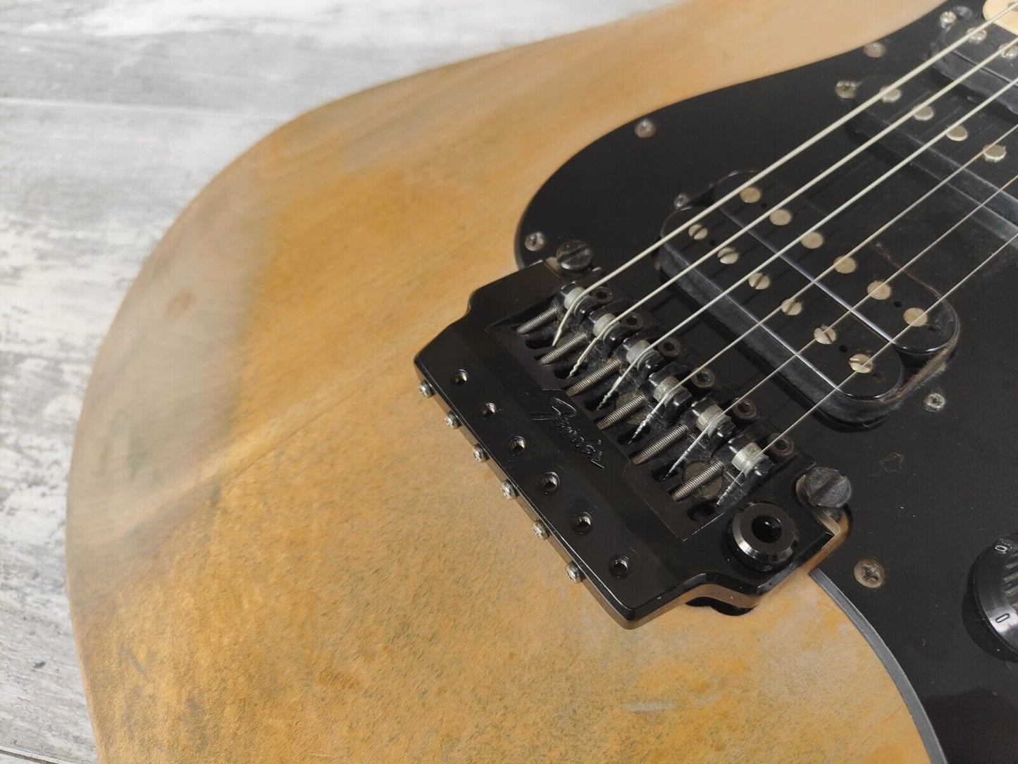 1984 Fender Japan Boxer "A Series" ST556 Stratocaster (Finish Removed/Scalloped)