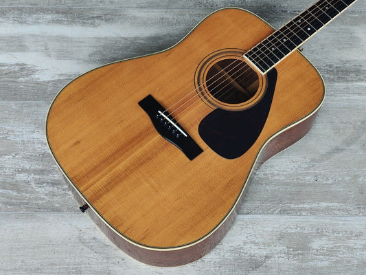 1980 Yamaha L-5 Japanese Vintage Acoustic Dreadnought Guitar (Natural)