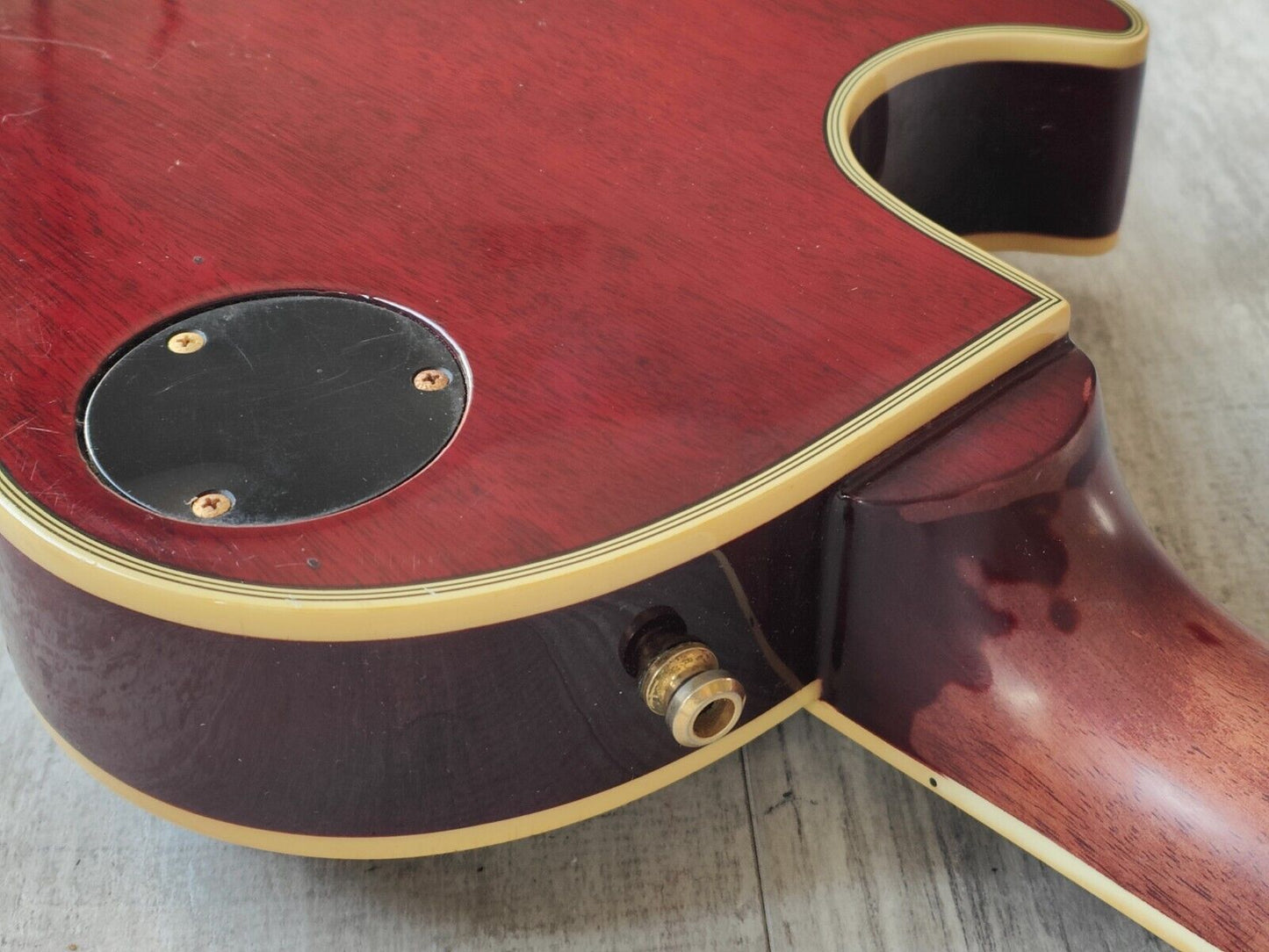 1990's Orville (Gibson) Japan LPC-75 '60's Reissue Les Paul Custom (Wine Red)