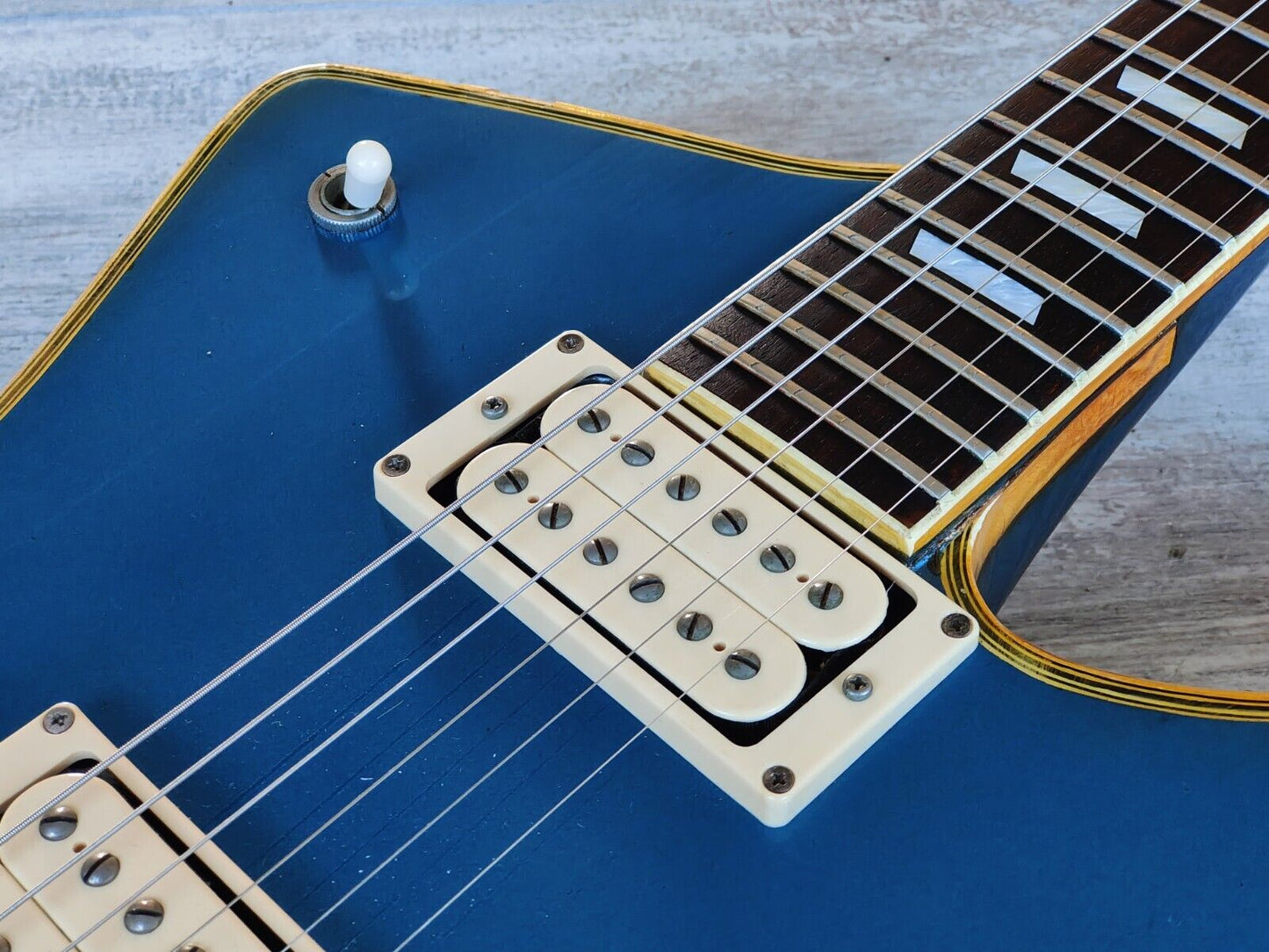 1978 Greco Japan M1000 Rick Nielsen Mirage/Iceman (Metallic Blue)