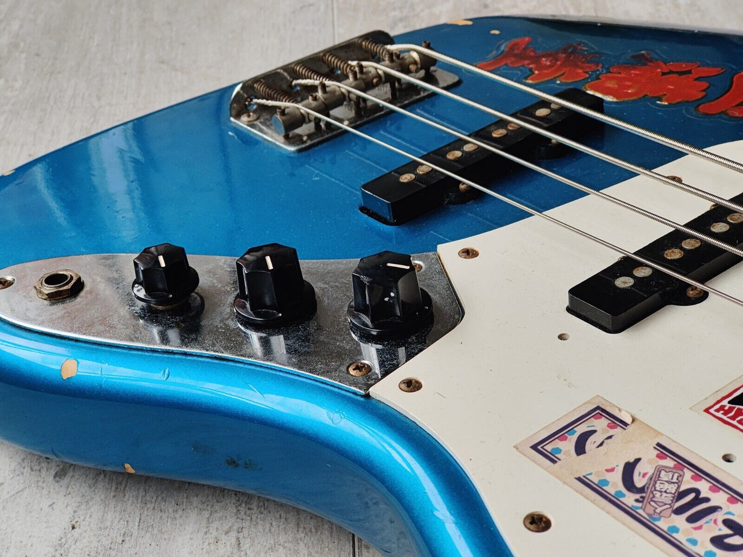 1993 Fender Japan Jazz Bass Standard (Lake Placid Blue)