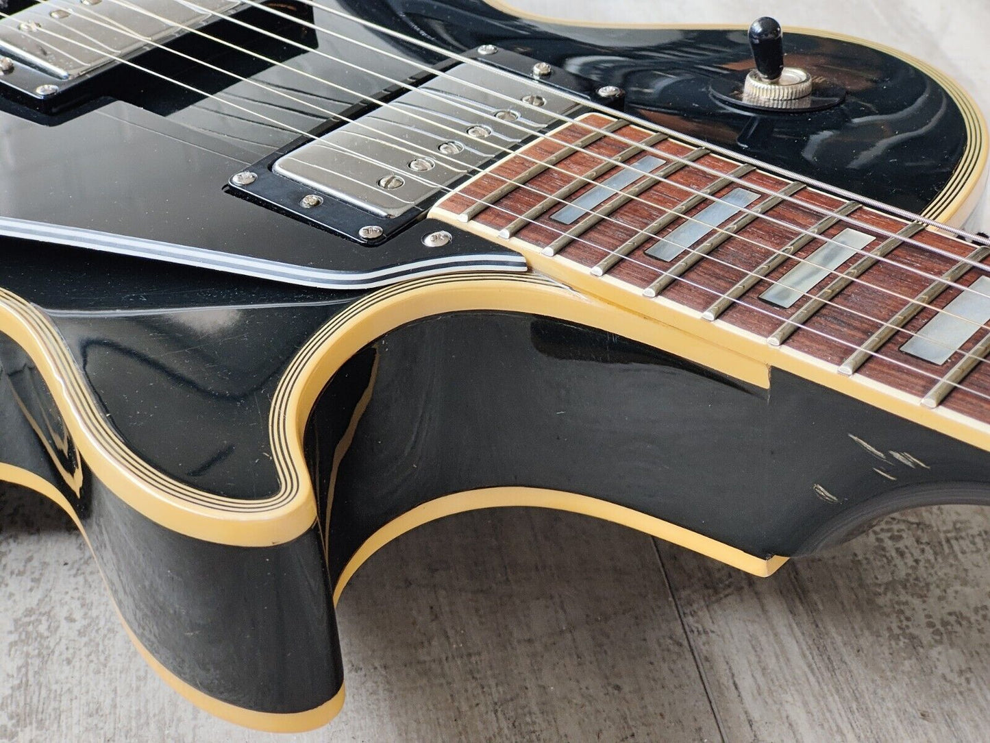 1984 Greco Japan EGC68-50 Les Paul Custom (Ebony)