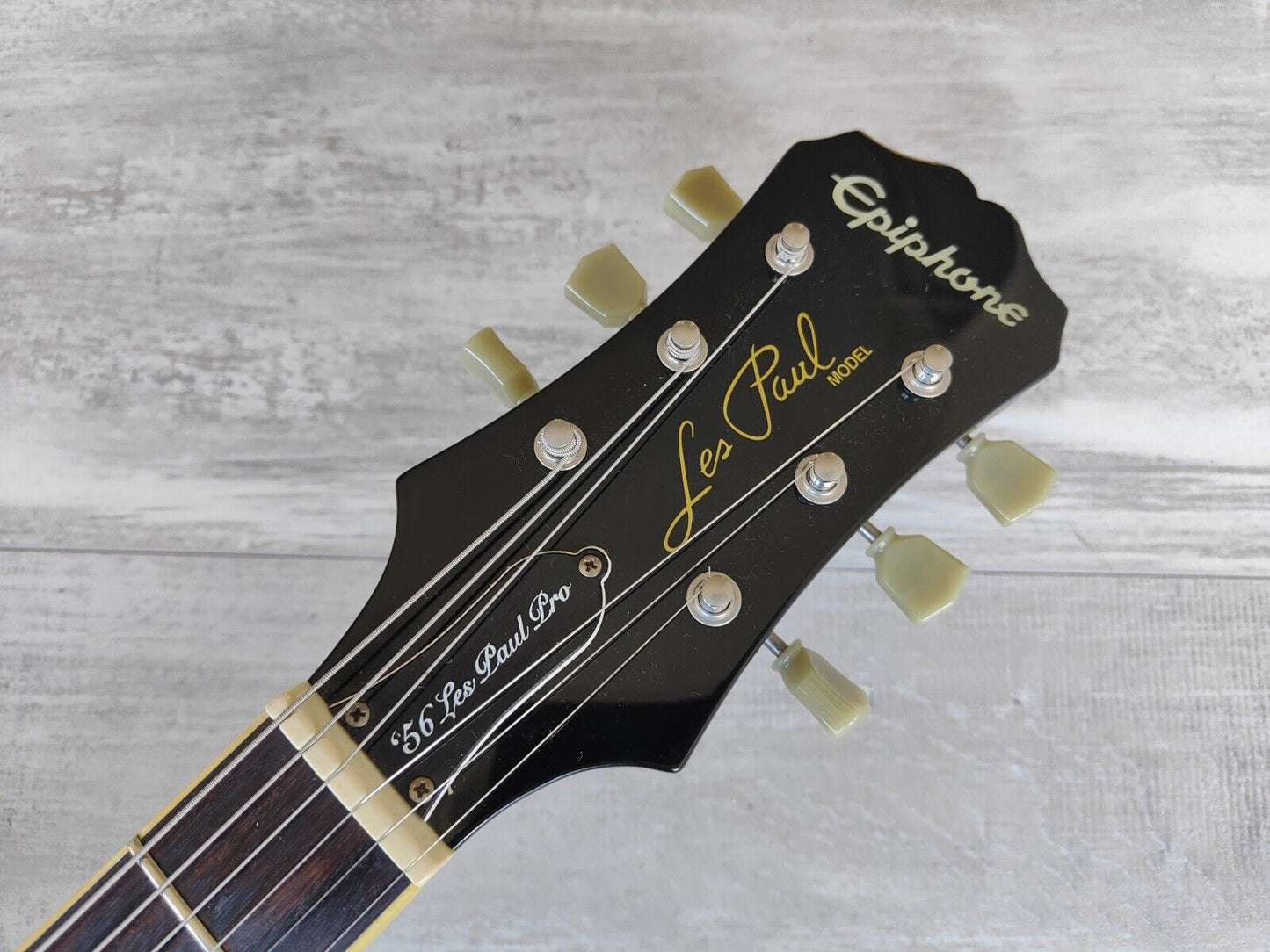 2014 Epiphone '56 Reissue Les Paul Pro w/P90's (Ebony)