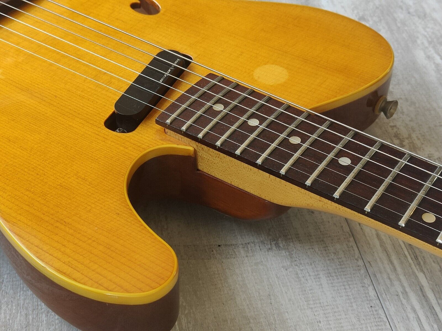 1991 Fender Japan TLAC-100 Electric Acoustic Telecaster (Natural)