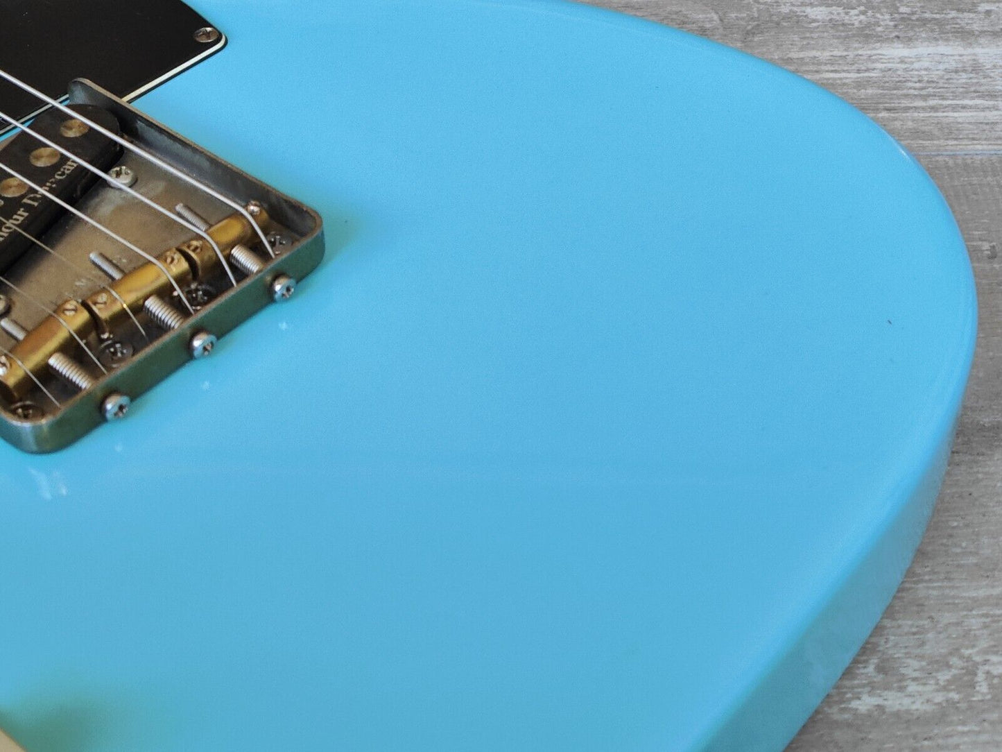 1986 Fender Japan TL72-55 LH '72 Reissue Left Handed Telecaster (Daphne Blue)