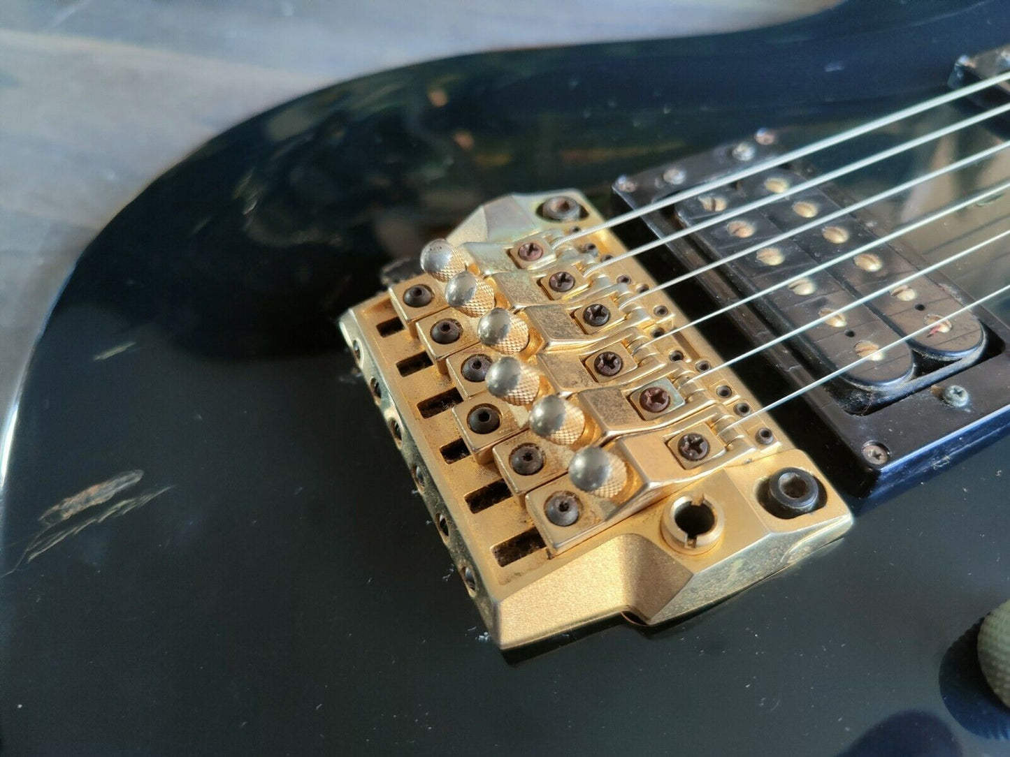 1985 Ibanez Japan Pro Line PL1450 Vintage Electric Guitar (Black)