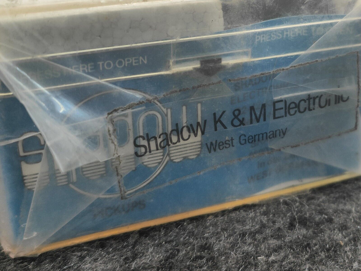 1970's Shadow Germany 687 "Swinger" NOS Covered Humbucker (Black)