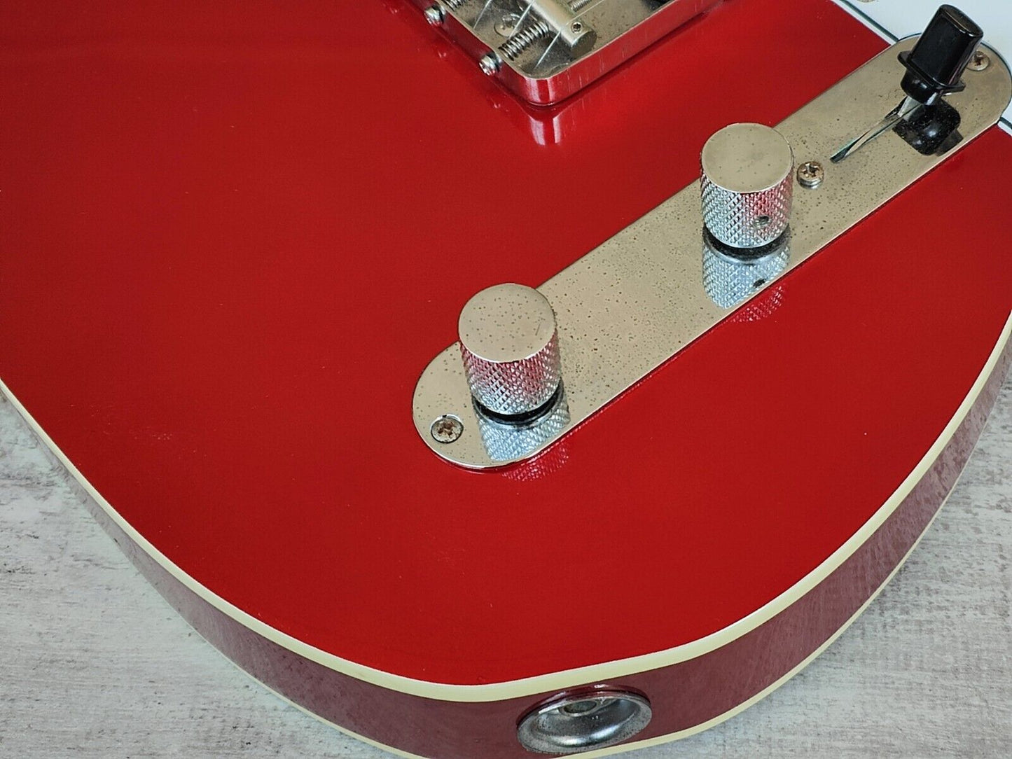2003 Fernandes Japan TE-1 '62 Reissue Bound Telecaster (Candy Apple Red)