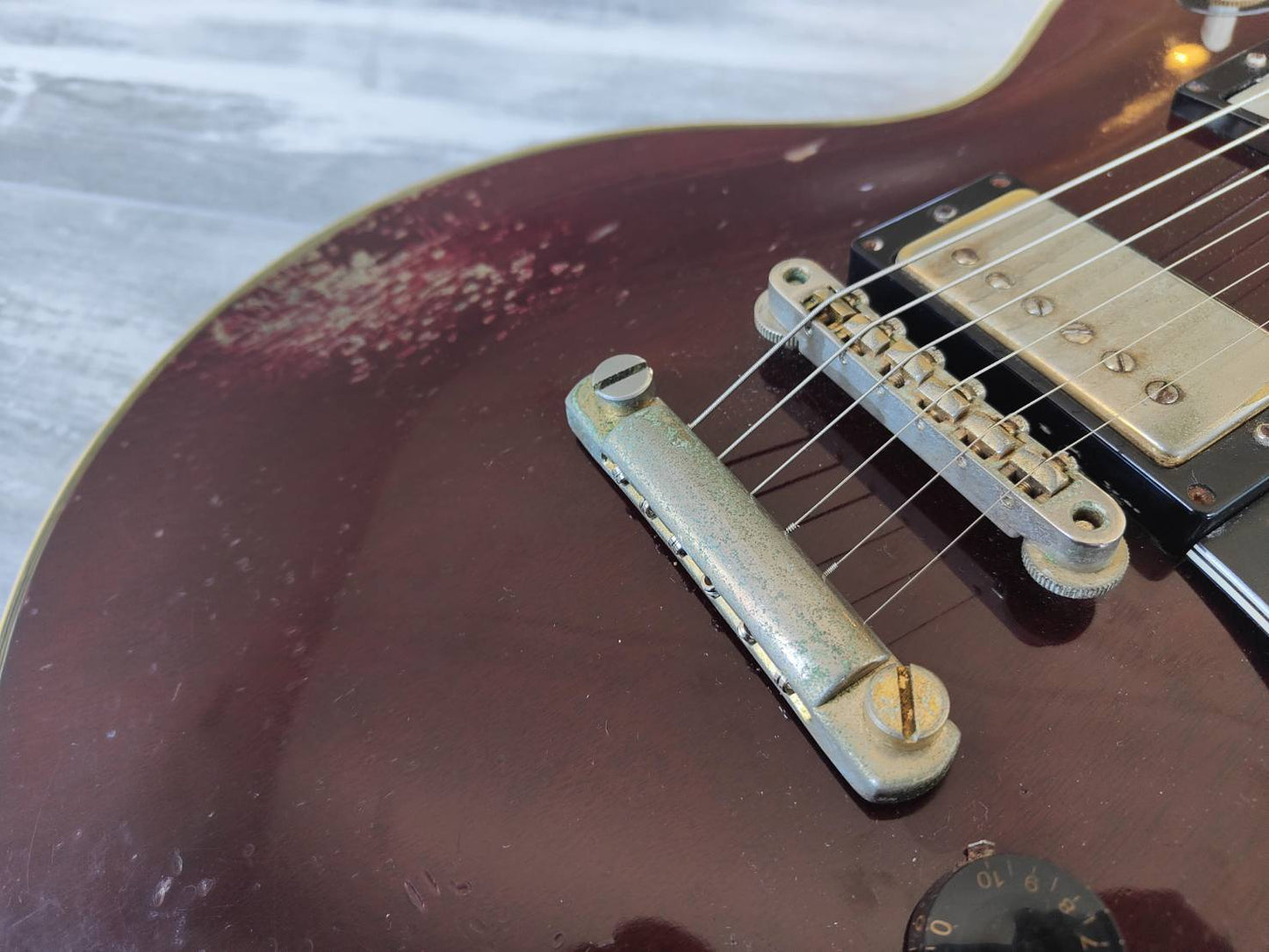 1979 Tokai Japan LC-100 Les Paul Custom (Wine Red)