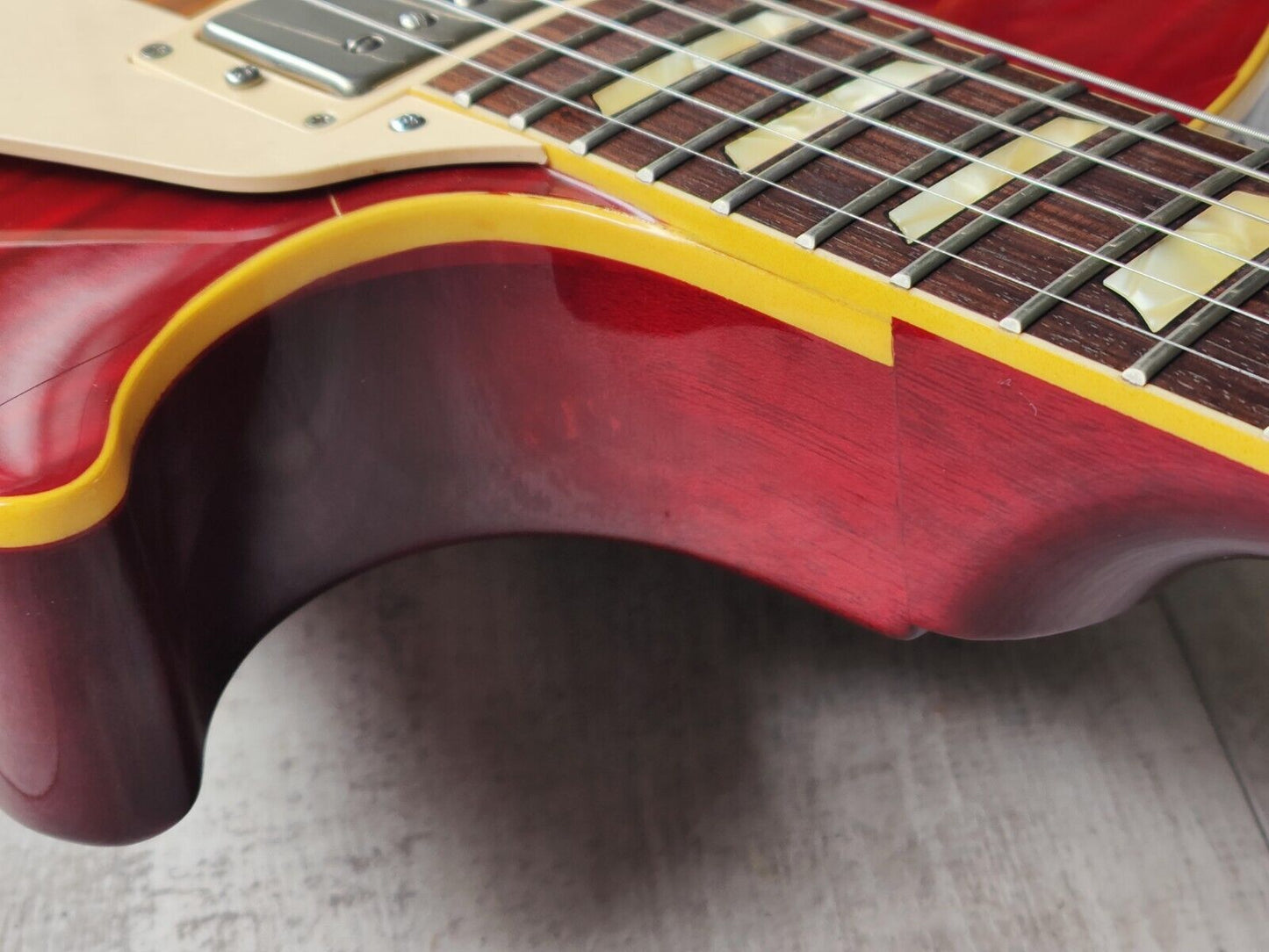 1993 Orville Japan (by Gibson) LPS-80F Les Paul Standard (Cherry Sunburst)